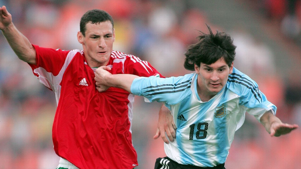 Fotografía del hito de Lionel Messi